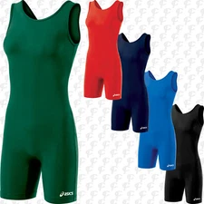 Asics Women's Girl's Wrestling Powerlifting Singlets Nylon Lycra GENUINE ASICS