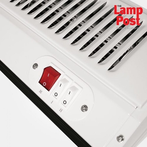 Eterna SH3WH 3KW Air Curtain Heater Shops Indoor/Over Door Fan Warm Cool Screen - Picture 3 of 4