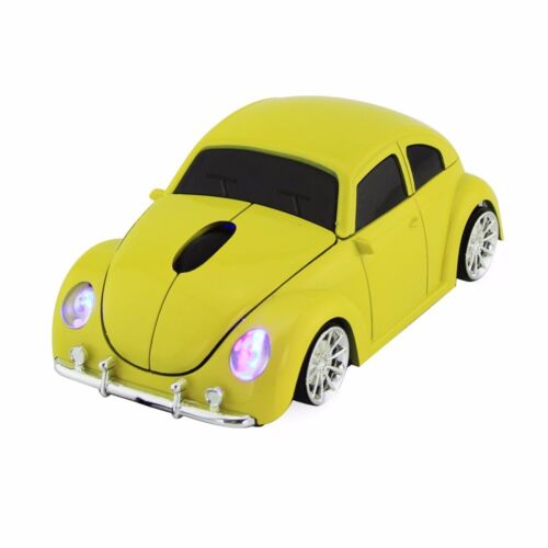 3D 2.4Ghz Wireless USB V W Beetle car mouse Optical Bug PC/Laptop MAC Mice LED - Picture 6 of 42