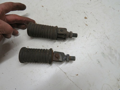 1978 Kawasaki LTD 1000 LTD1000 KZ1000 Rear Foot Pegs Foot Rests K40 - Picture 2 of 4