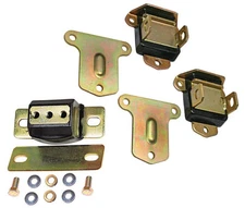 NEW POLYURETHANE ENGINE & TRANSMISSION MOUNT SET,AUTO & MANUAL,57-82 GM,MOTOR