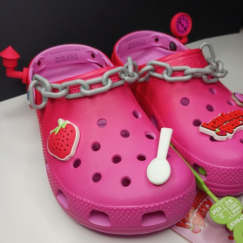 Crocs Classic Franken Berry Chain Clog Size M4/W6 Pink Brand New 208857-6SW - Picture 6 of 10