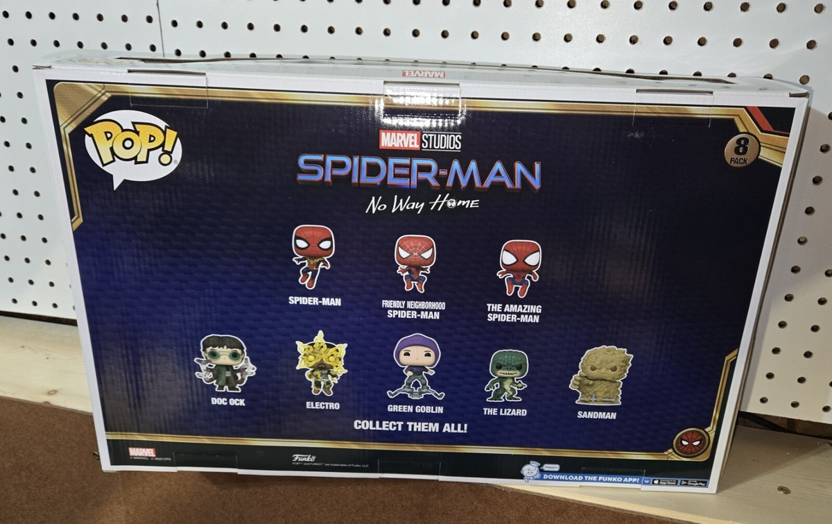 Marvel 8-Pack Funko POP! Spider-Man & Villians (Walmart