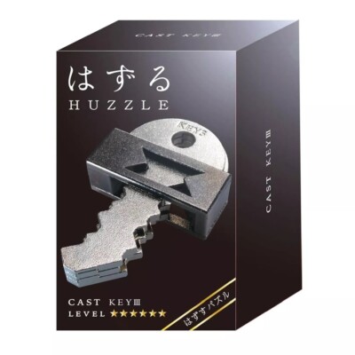 Huzzle Cast Key III Puzzle von Hanayama - Level 6