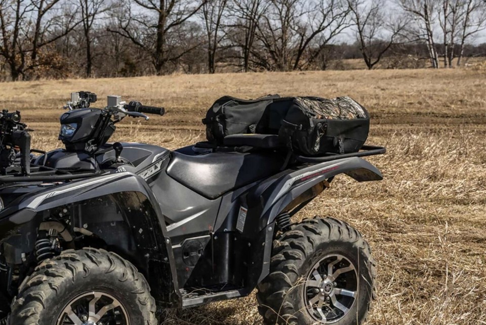 Coffre De Rangement Quad Kolpin Arrière Souple Matrix Camouflage