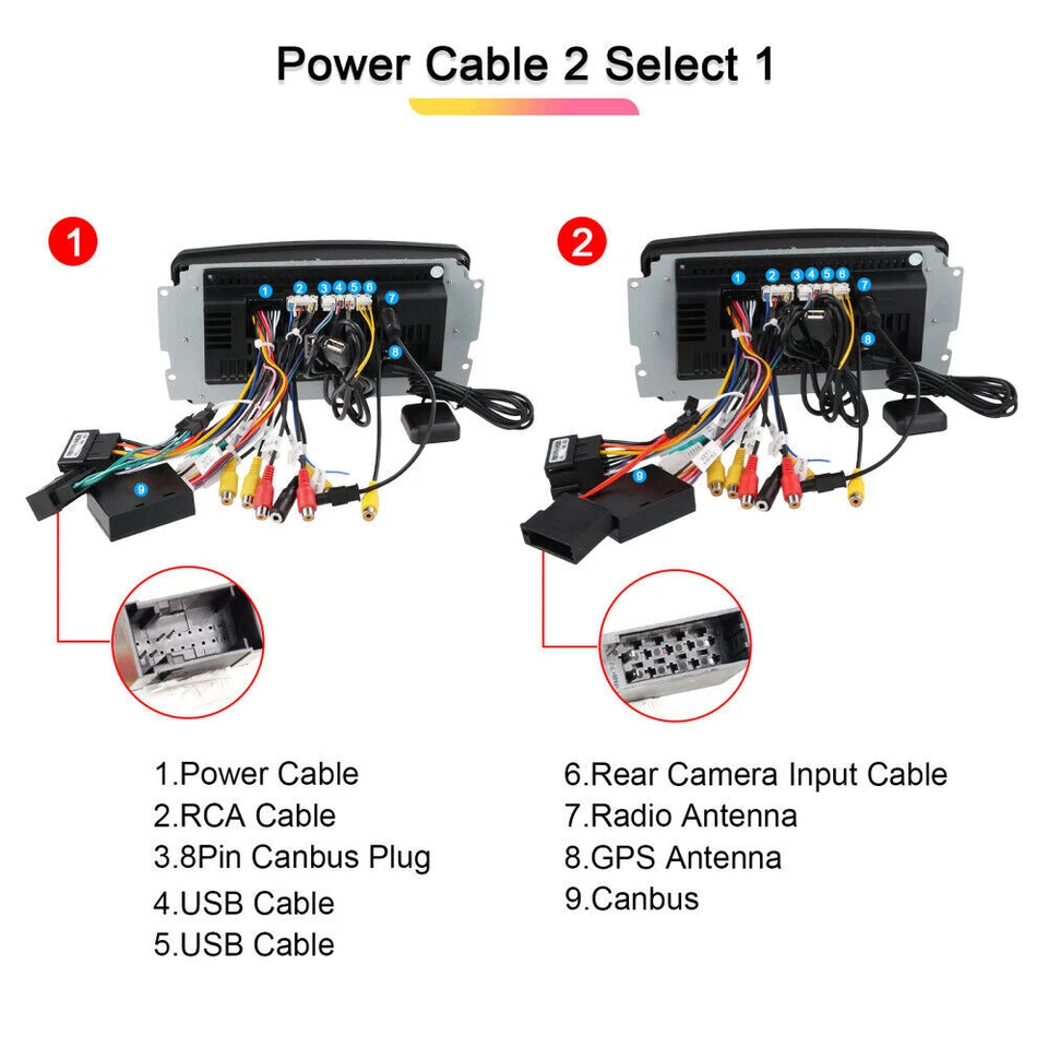 2+64GB Android 13 For Mercedes-Benz Viano/Vito W639 2004-2006 Autoradio GPS Navi - Bild 2 von 4