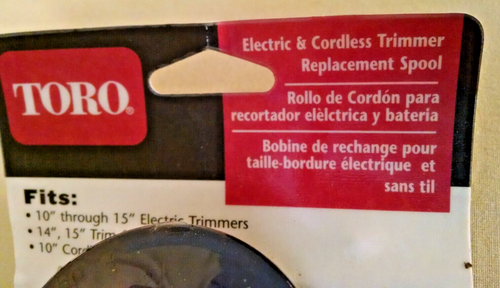 TORO REPLACEMENT SPOOL 88175 NEW ELECTRIC CORDLESS 30' .065" LINE 3336-497B 2006 - Picture 5 of 10
