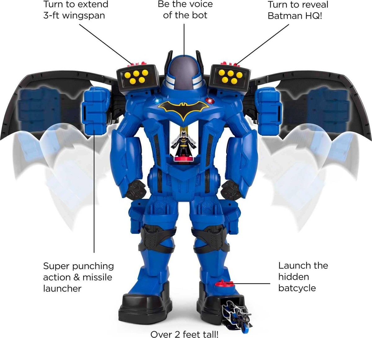 フィッシャープライス　バットマン Amazon.com: Fisher-Price Imaginext DC Super Friends