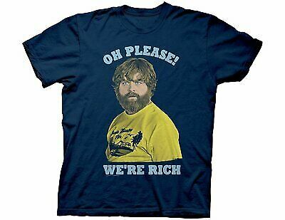 The Hangover Oh Please We're Rich TV Friends Wedding T-Shirt Alan Cult Movie