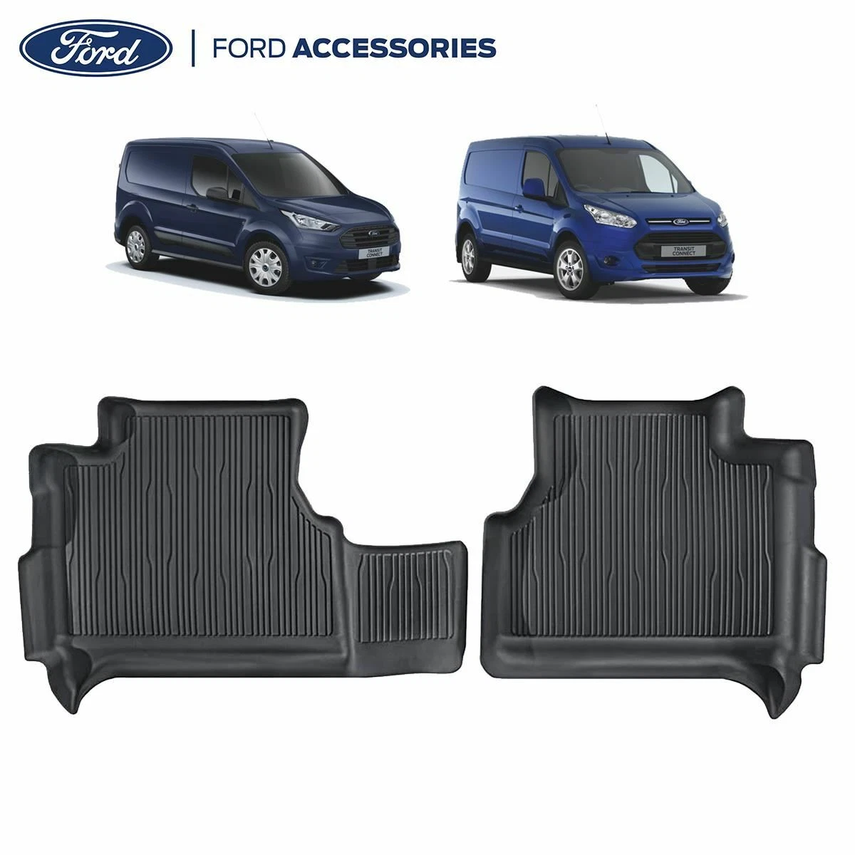 Ford transit connect front floor liner outlet