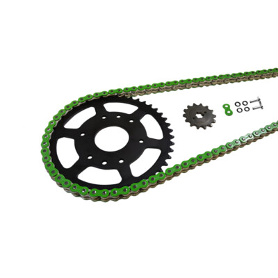 Kettensatz EK-Chain 530 MVXZ-2 für Honda CBX1000B ProLink Farbe Grün
