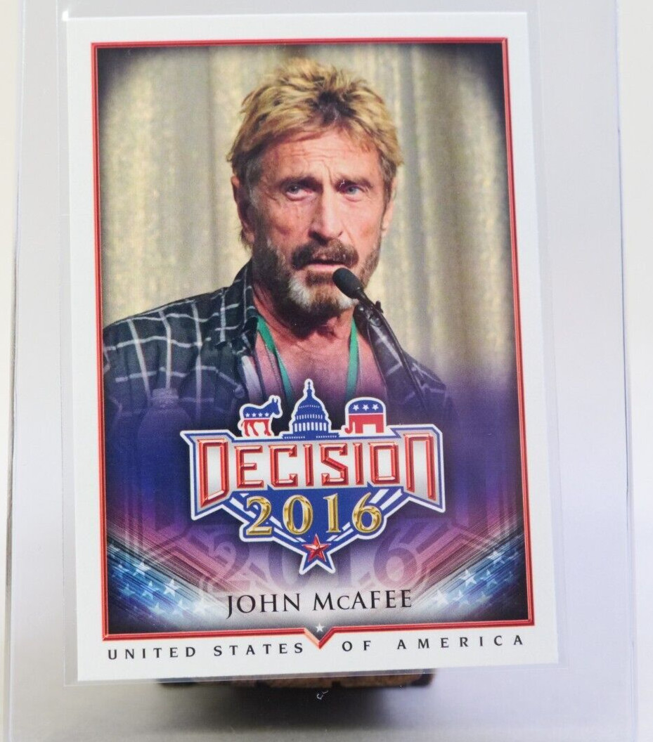 Decision 2016 JOHN McAFEE Influencers #14
