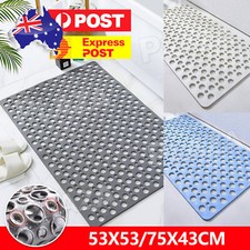 Non-Slip Bath Mat Anti Mould Shower Mats TPE Bathroom Bathtub Suction Mat Floor