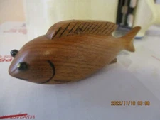 DICK DON TRUDELL ICE FISHING SPEARING DECOY CONTEMPORARY XMAS ORNAMENT 22