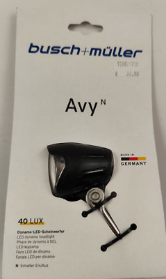 695F B&M Busch + Müller Halogen Scheinwerfer AVY N   NEU OVP