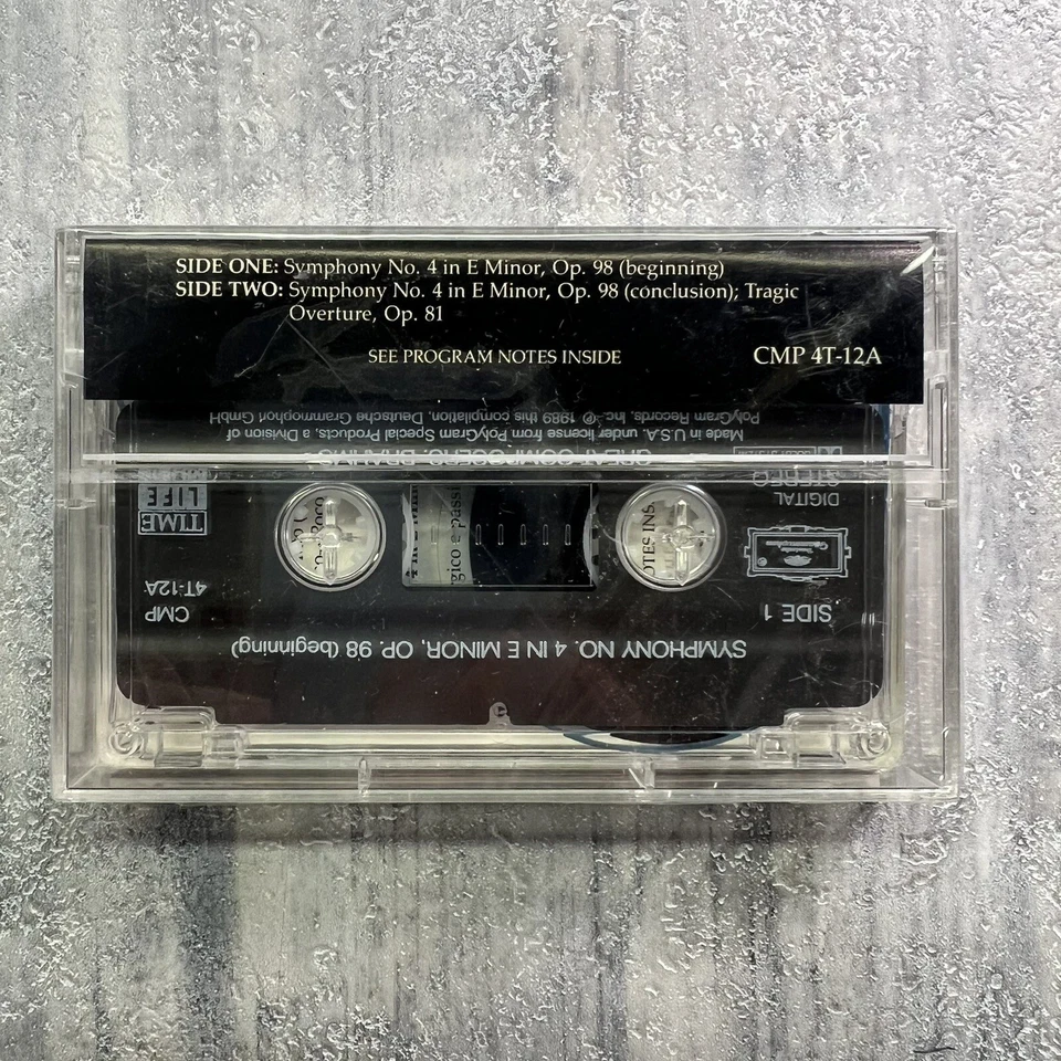 Time Life Music Great Composers Brahms Cassette Tape Sealed New — 第 2/2 张图片