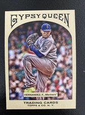 2011 Topps Gypsy Queen Baseball #76 Felix Hernandez Seattle Mariners