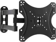 SUPPORTO BRACCIO STAFFA A MURO A PARETE 14" A 42" POLLICI PER  TV LCD PLASMA