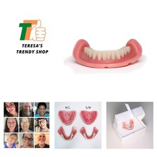 Self-fit at Home in Mins, Boil- -Bite Functional Denture, Adjusts for Narrow ...