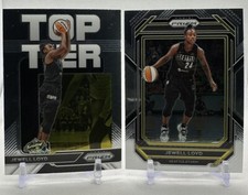Jewell Loyd 2023 Panini Prizm WNBA #43 Base & #15 Top Tier Seattle Storm Lot