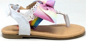 girls white sandals size 1