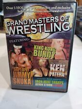 Grand Masters of Wrestling Volume 1 DVD Superfly Jimmy Snuka Iron Sheik FS  for sale online