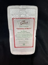 CHRISTMAS AT MOE'S The Simpsons Christmas Express Collection Hamilton Sealed Box