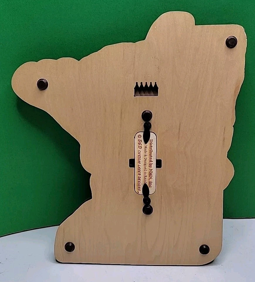 Minnesota Sate Shaped Paul Bunyan Cribbage Board - Image 2 of 4