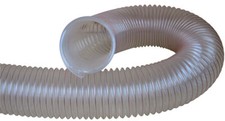 Image of CHARNWOOD CLEAR FLEXIBLE WOOD, DUST & CHIP EXTRACTOR HOSE 65MM DIA