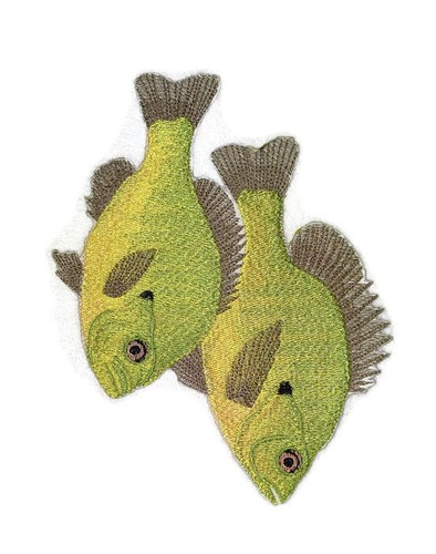 Beautiful Fish Collection (1) Embroidered Iron On Patches - Picture 5 of 9