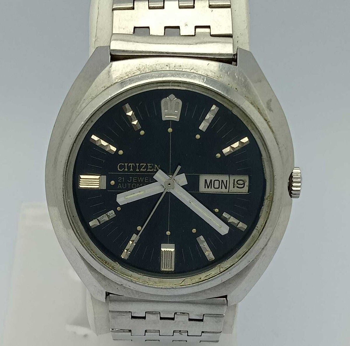 Citizen Automatic 4-280121 KT Day/Date Vintage Men's Watch Citizen Automatic 4-280121 KT Day/Date Vintage Men's Watch
