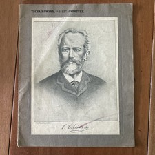 piano solo TSCHAIKOWSKY 1812 overture , bosworth edition