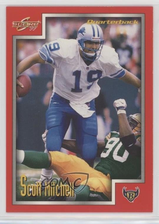 1999 Score Scott Mitchell #139 0kr