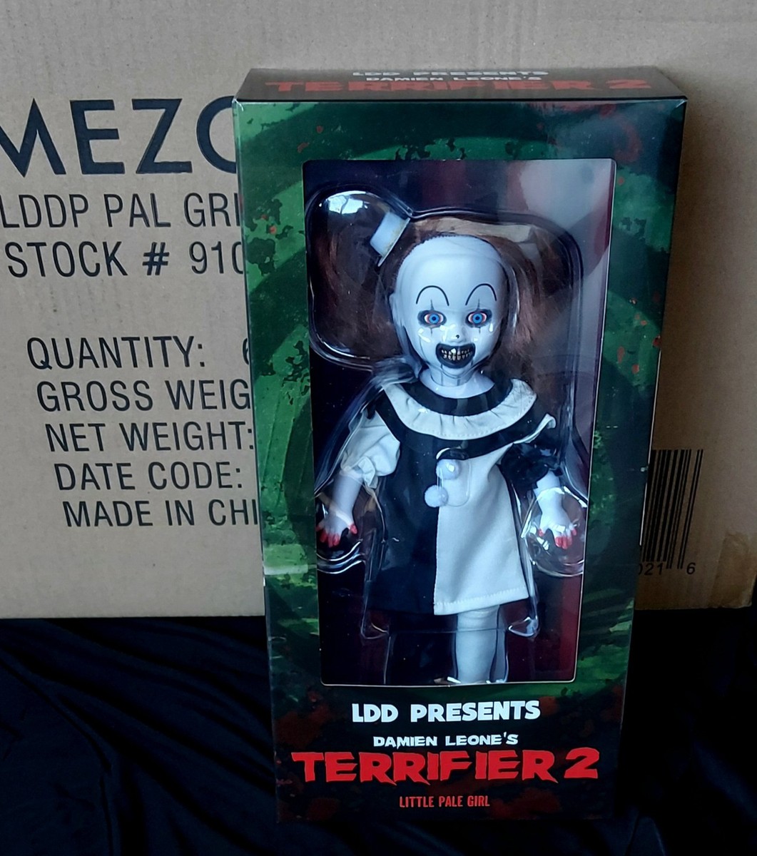 Little Pale Girl 【LDD TERRIFIER 2】テリファ2 Lalka Terrifier 2 Living Dead Dolls - Little Pale Girl