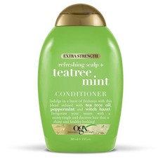 OGX Extra Strength Refreshing Scalp  Tea Tree Mint Conditioner, 13 Ounce