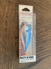 Vintage Yozuri Ratt N Vibe Blue Back NIB Mint