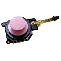 Free shipping PSP3000 compatible analog stick unit cap button pink peach color