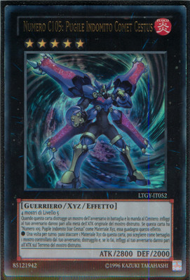 NUMMER C105: UNGEZÄHMTER BOXER COMET CESTUS   Ultra R   LTGY IT052   Unl   Yugioh!