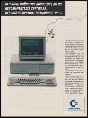 Commodore PC 10 - Advertising Advertisement Original Advert 1985 (3)