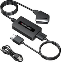 Scart Auf Hdmi Konverter Mit Hdmi-Kabel Und Scartkabel, MäNnlich Scart Zu Hdmi