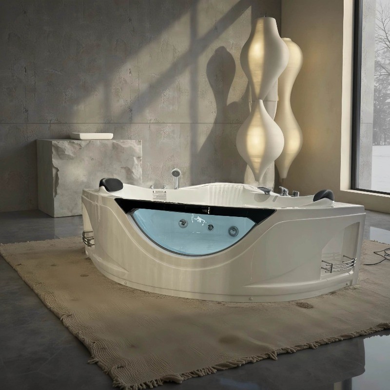 Bathtub Massage Spa Tub 2 Person Luxury Jetted Whirlpool Tub Bath Tub