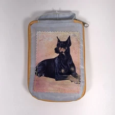 Pet Lover Totes DOBERMAN DOG Zipper Tote Bag Reusable Grocery 14x15 New Tag