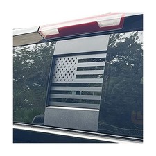 Rear Middle Window American Flag Decal for Chevy Silverado/GMC Sierra 2019-20...