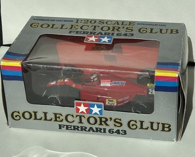 1/20 Tamiya Collector's Club Factory Build Ferrari 643 Jean