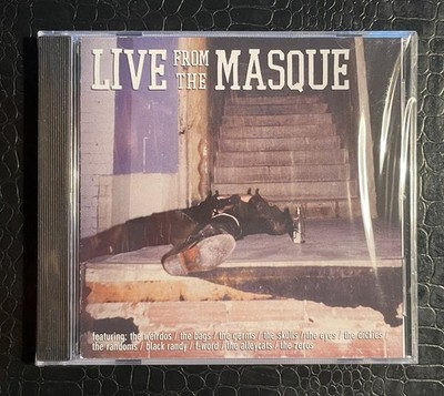 LIVE FROM THE MASQUE Zeros WEIRDOS Dickies BLACK RANDY Alleycats EYES NEW CD
