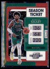 2021-22 Panini Contenders Optic Basketball Green Prizm Marcus Smart Celtics 4