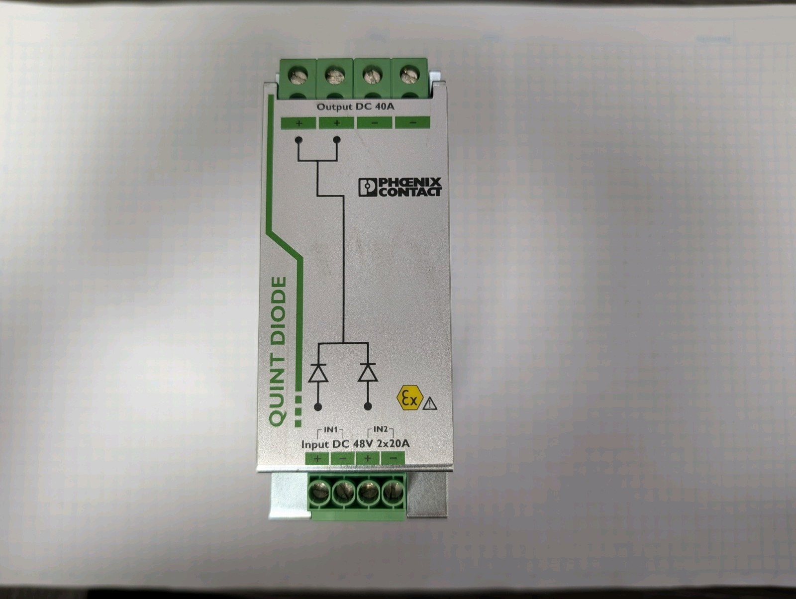Phoenix Contact QUINT-DIODE/48DC/2x20/1x40 DIN Rail Diode Module 2320160