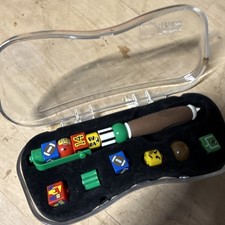 lego writing system pen brown football