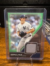 2026 Topps Series 1 - Major League Material Gerrit Cole #MLM-GC Green /99 (MEM)
