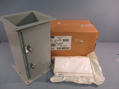 Hoffman F66W12 Straight Feed Through Wireway Section 6'' x 6'' x 12''